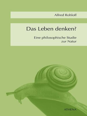 cover image of Das Leben denken?